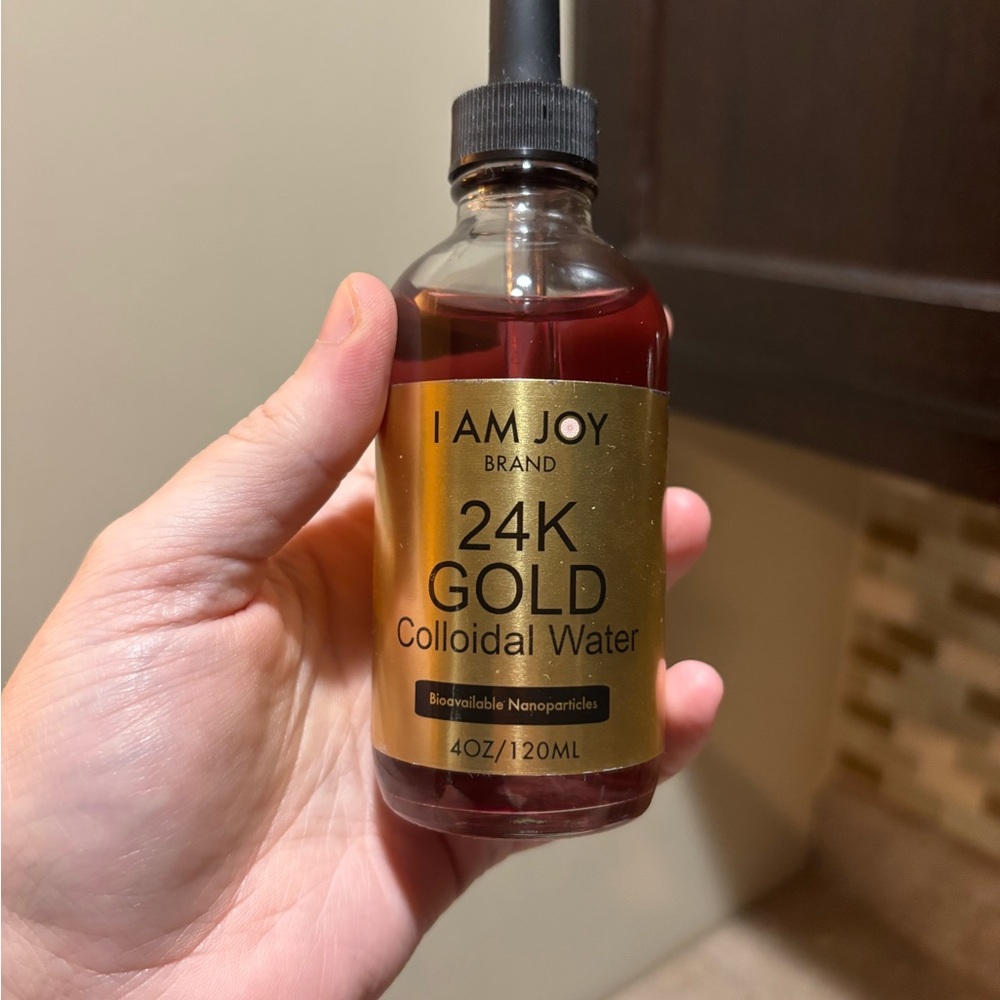 I AM JOY 24K Gold Colloidal Water Helps With REM Sleep!